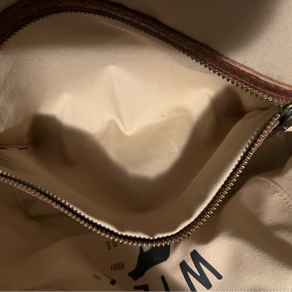 Will Leather Goods Signature Leather Everyday Tote - Cognac - Picture 10 of 11